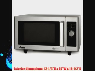 Amana RMS10D Commercial Microwave 1000W Dial