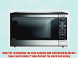 Panasonic NN-SN643S Sensor Microwave Oven with Inverter Technology 1.2 Cubic Feet Stainless