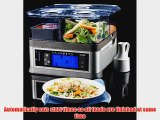 Viante CUC-30ST Intellisteam Counter Top Food Steamer with 3 Separate Compartments