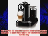 Nespresso D121-US-BK-NE1 Citiz Espresso Maker with Aeroccino Milk Frother Black