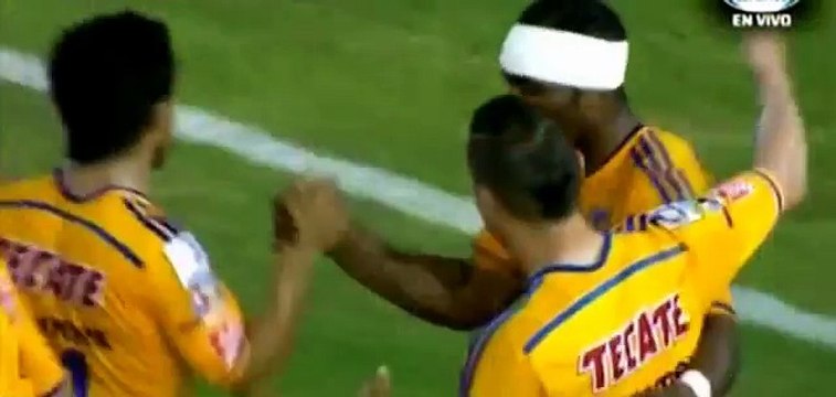 Tigres VS River Plate 1-0-Gol de Joffre Guerron- Copa Libertadores 2015 HD‬ - HD