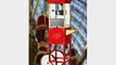 Great Northern Popcorn Red Matinee Movie 8 oz. Ounce Antique Popcorn Machine and Cart