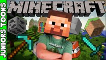 Minecraft The Amazing Card board Steve Head Unboxing With Surprise Ending