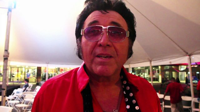 Chris Baratta on his tent show at Elvis Week 2013 video