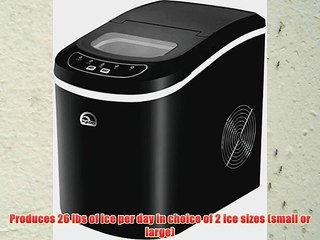 Igloo ICE101-Black Counter Top Ice Maker Black