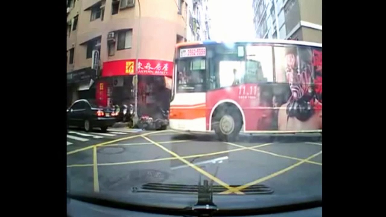 Les accidents de nos amis motards chinois