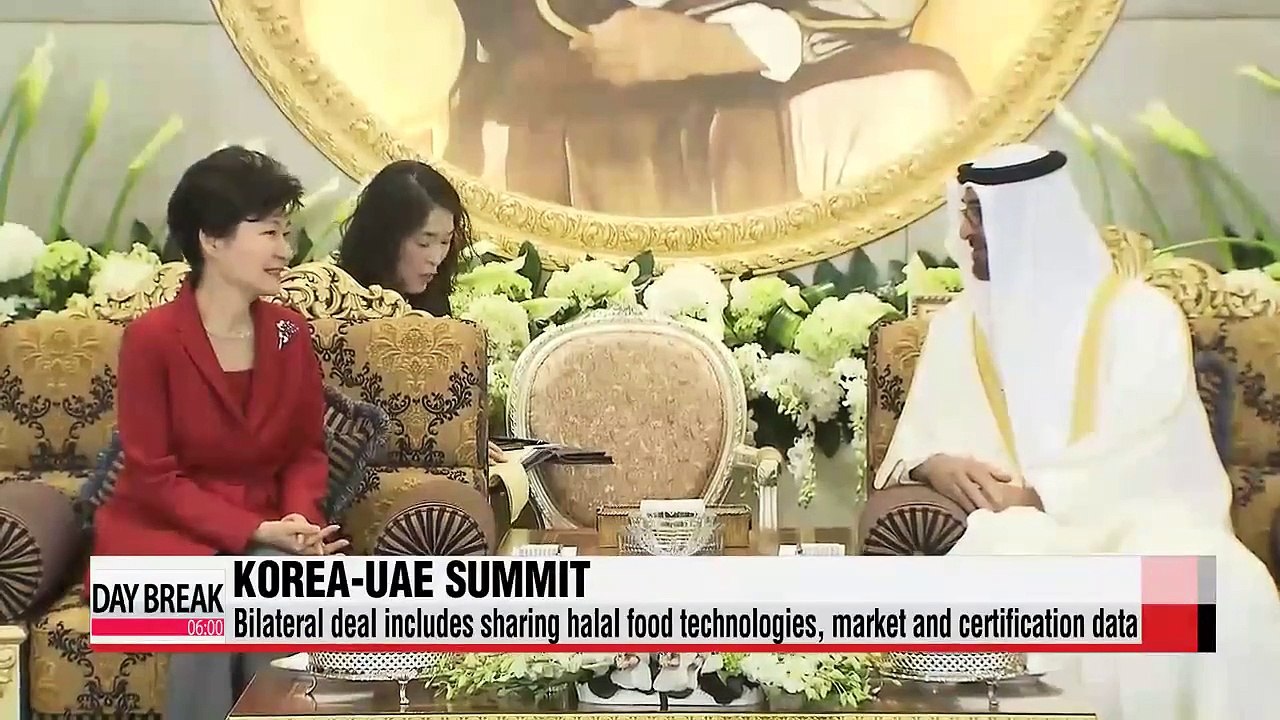 Korea, UAE agree to cooperate in halal foods, cultural development