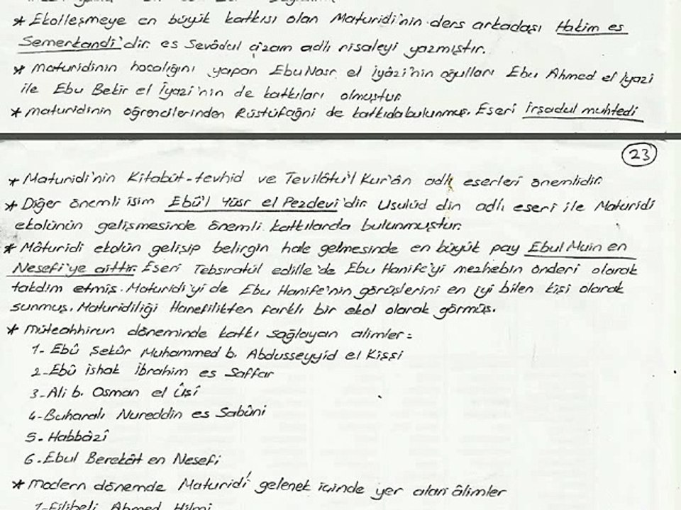 İLH2007 05.Ünite ErolBalcı - KELAMA GİRİŞ Ders Özeti Ehl-i Sünnet Kelamı (Reloaded)