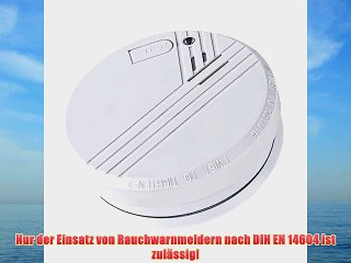 12x Nemaxx FL10 Lithium-Batterie betriebener Rauchmelder Brandmelder Feuermelder Warnmelder