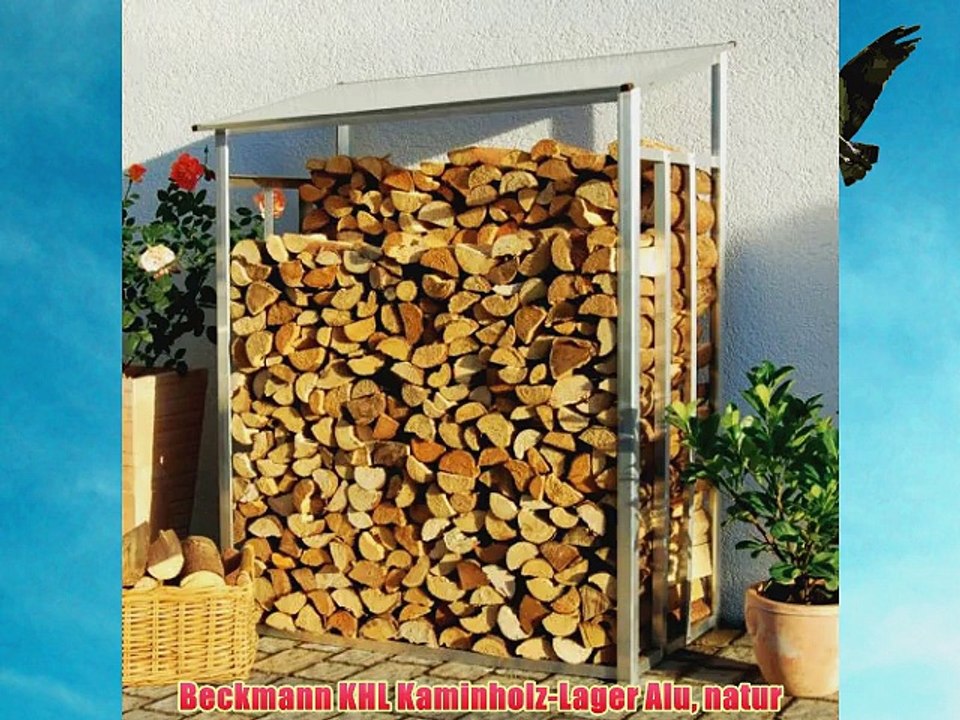 Beckmann KHL Kaminholz-Lager Alu natur
