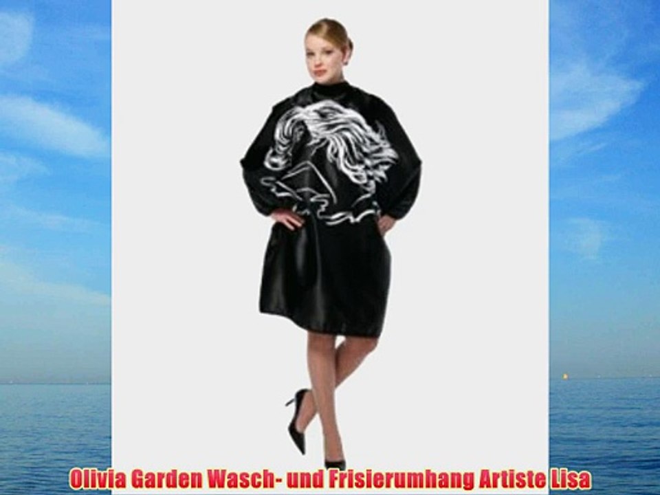 Olivia Garden Wasch- und Frisierumhang Artiste Lisa