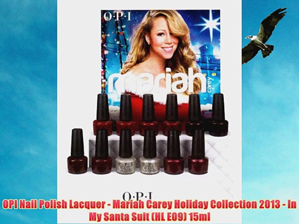 OPI Nail Polish Lacquer - Mariah Carey Holiday Collection 2013 - In My Santa Suit (HL E09)
