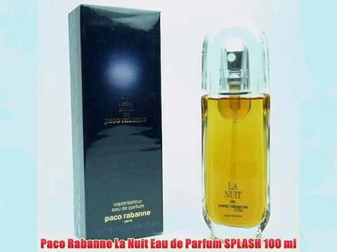 Paco Rabanne La Nuit Eau de Parfum SPLASH 100 ml