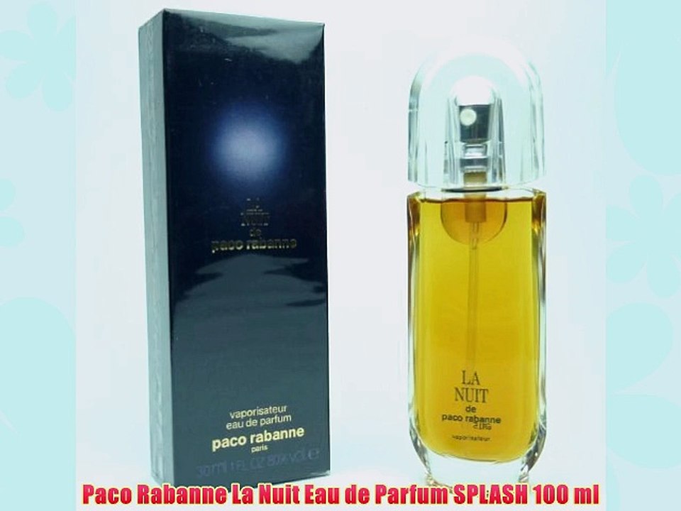 Paco Rabanne La Nuit Eau de Parfum SPLASH 100 ml