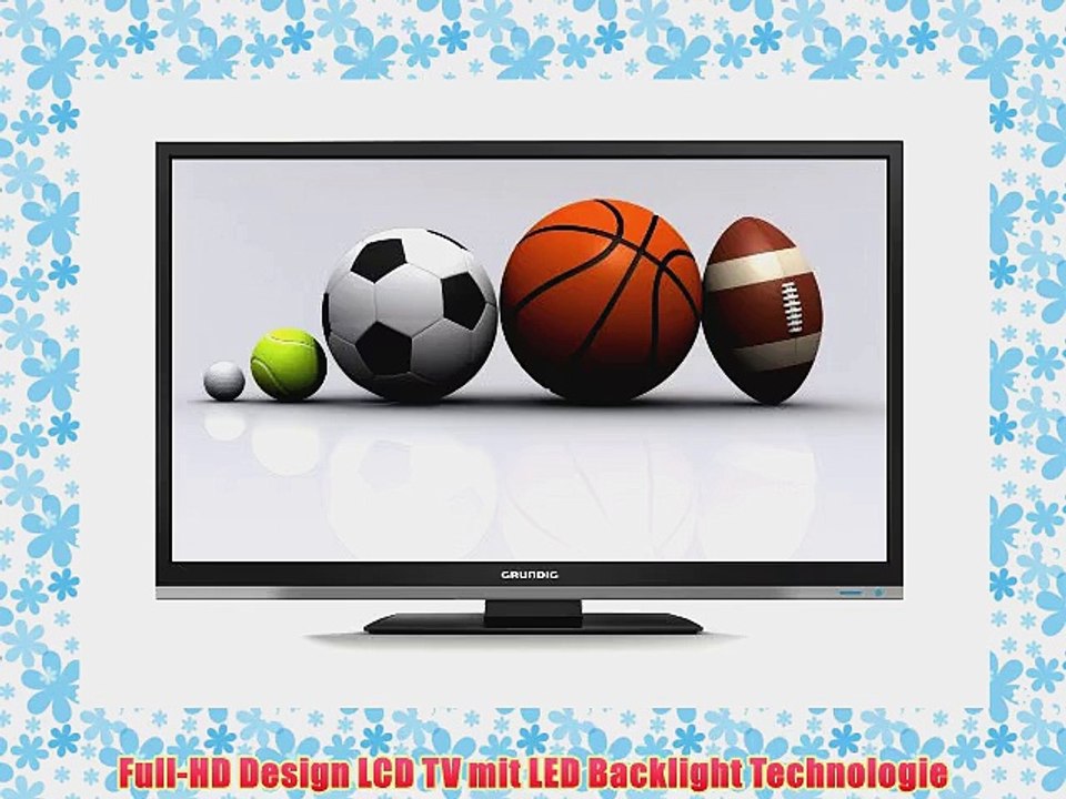 Grundig 32 VLE 5420 BG 812 cm (32 Zoll) LED-Backlight-Fernseher (Full HD 200Hz PPR DVB-T/C/S2