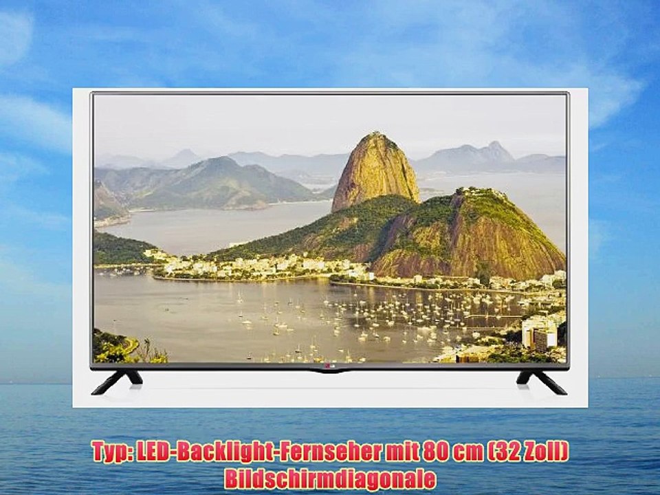 LG 32LB550U 80 cm (32 Zoll) LED-Backlight-Fernseher (HD-Ready 100Hz MCI DVB-T/C/S CI ) schwarz