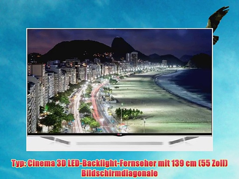 LG 55LB730V 139 cm (55 Zoll) Cinema 3D LED-Backlight-Fernseher (Full HD 800Hz MCI DVB-T/C/S