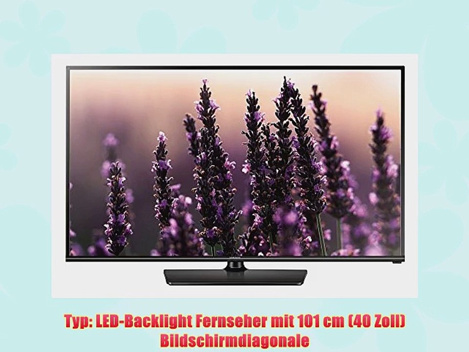 Samsung UE40H5090 101 cm (40 Zoll) LED-Backlight-Fernseher (Full HD 100Hz CMR DVB-T/C/S2 CI )