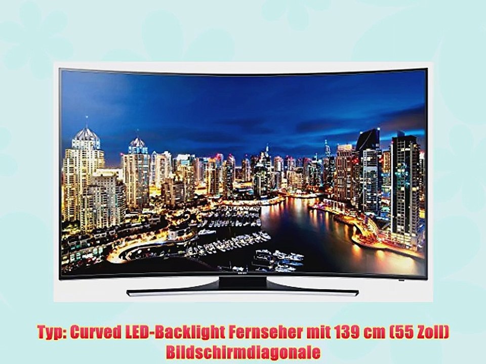 Samsung UE55HU7200 139 cm (55 Zoll) Curved LED-Backlight-Fernseher (Ultra HD 800Hz CMR DVB-T/C/S2