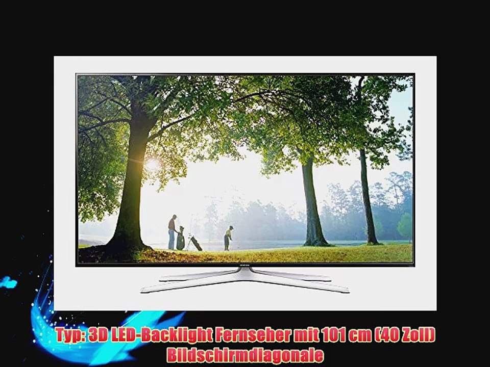 Samsung UE40H6290 101 cm (40 Zoll) 3D-LED-Backlight-Fernseher (Full HD 200Hz CMR DVB-T/C/S2