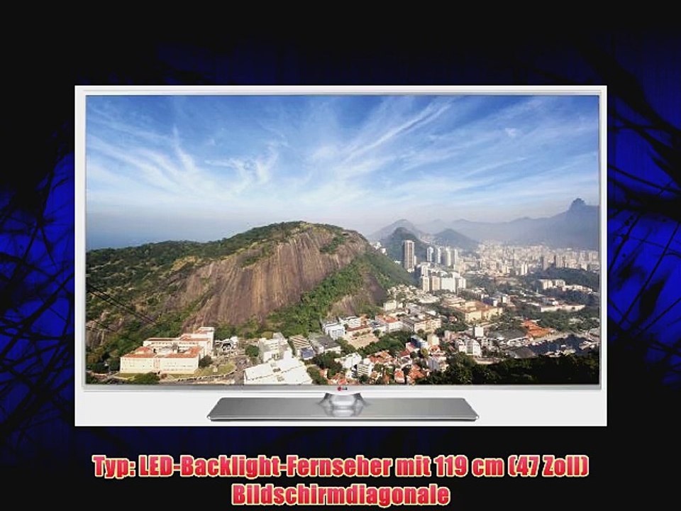 LG 47LB580V 119 cm (47 Zoll) LED-Backlight-Fernseher (Full HD 100Hz MCI DVB-T/C/S CI  Wireless-LAN