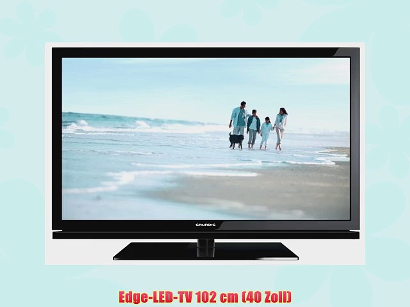 Grundig 40 VLE 830 BL 1016 cm (40 Zoll) LED-Backlight-Fernseher (Full HD  100 Hz PPR DVB-T/C/S2 - video Dailymotion