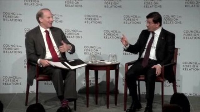 Başbakan Davutoğlu Düşünce Kuruluşu Cfr'nin Kurumsal Konferansına Şeref Konuğu Olarak Katıldı (7) -...