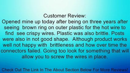 Camco Mfg 55242 30-Amp Power Grip Plug Review