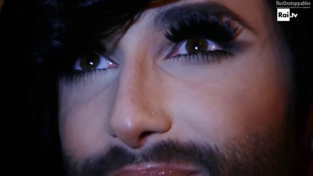 Conchita Wurst - San Remo, Italy 11.02.2015 русские субтитры