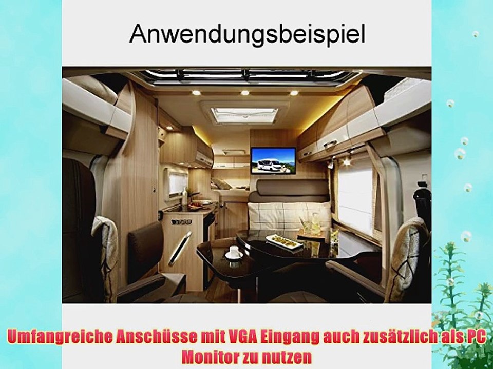 Gelhard gtv-2253 led fernseher 22 zoll 55 cm dvb-s /s2 dvb-t dvb-c dvd usb 230v  12volt energieeffizienzklasse