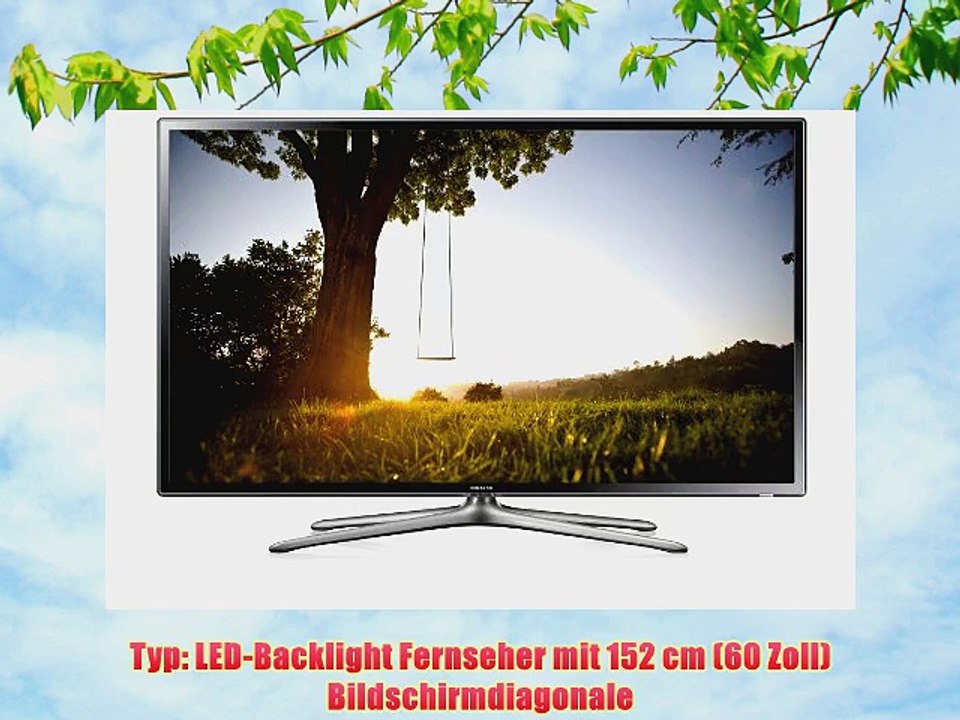 Samsung UE60F6370 152 cm (60 Zoll) LED-Backlight-Fernseher (Full HD 200Hz CMR DVB-T/C/S2 CI