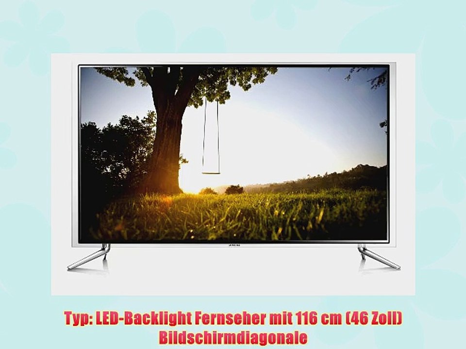 Samsung UE46F6890 116 cm (46 Zoll) 3D-LED-Backlight-Fernseher (Full HD 400Hz CMR DVB-T/C/S2