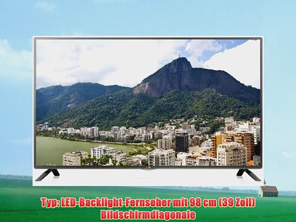 LG 39LB561V 98 cm (39 Zoll) LED-Backlight-Fernseher (Full HD 100Hz MCI DVB-T/C/S CI ) schwarz