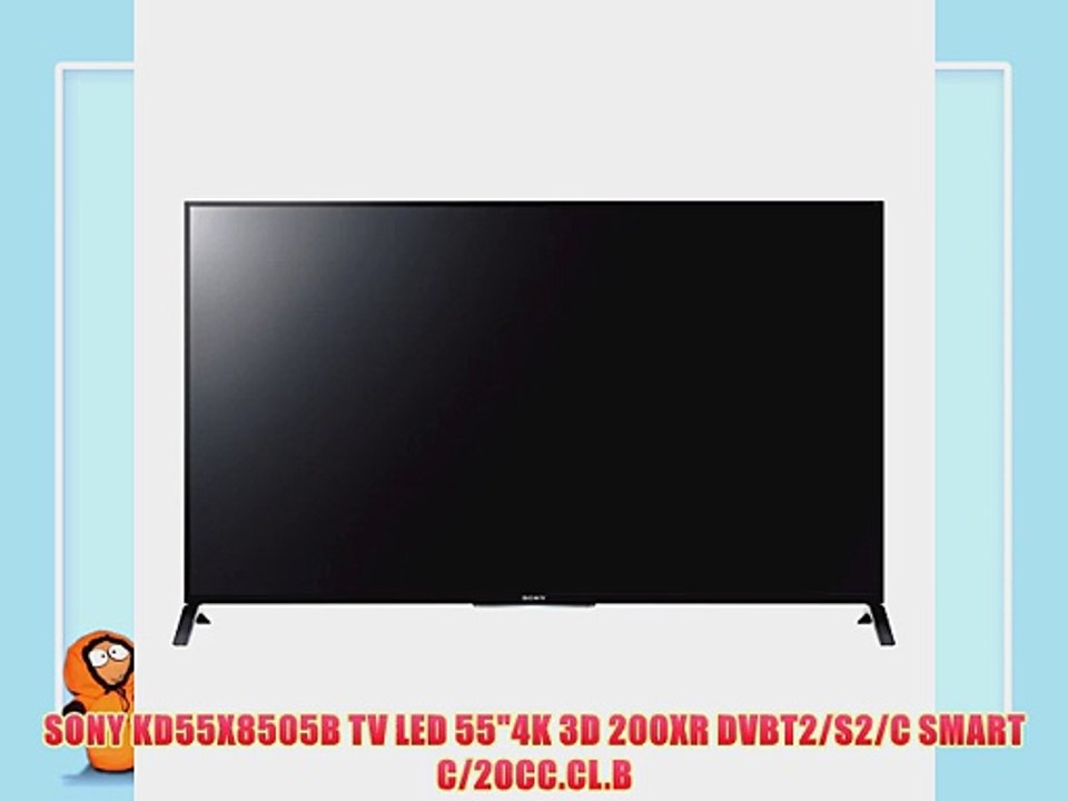 SONY KD55X8505B TV LED 554K 3D 200XR DVBT2/S2/C SMART C/2OCC.CL.B