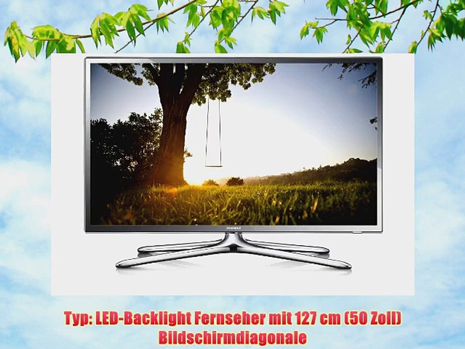 Samsung UE50F6270 126 cm (50 Zoll) LED-Backlight-Fernseher (Full HD 100Hz CMR DVB-T/C/S2 CI