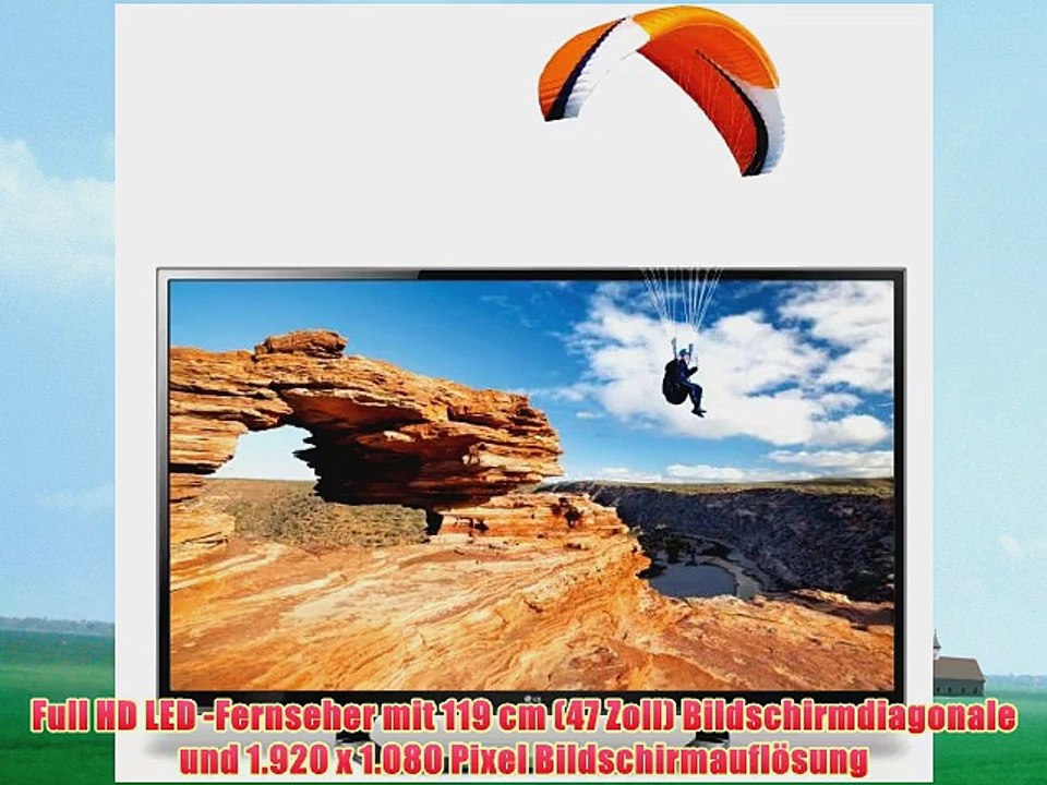 LG 47LM615S 119 cm (47 Zoll) Cinema 3D LED-Backlight-Fernseher (Full-HD 200Hz MCI DVB-T/C/S2)