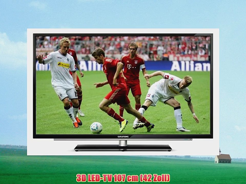 Grundig 42 VLE 973 BL 1067 cm (42 Zoll) 3D LED-Backlight-Fernseher (Full-HD 200Hz DVB-T/C/S2