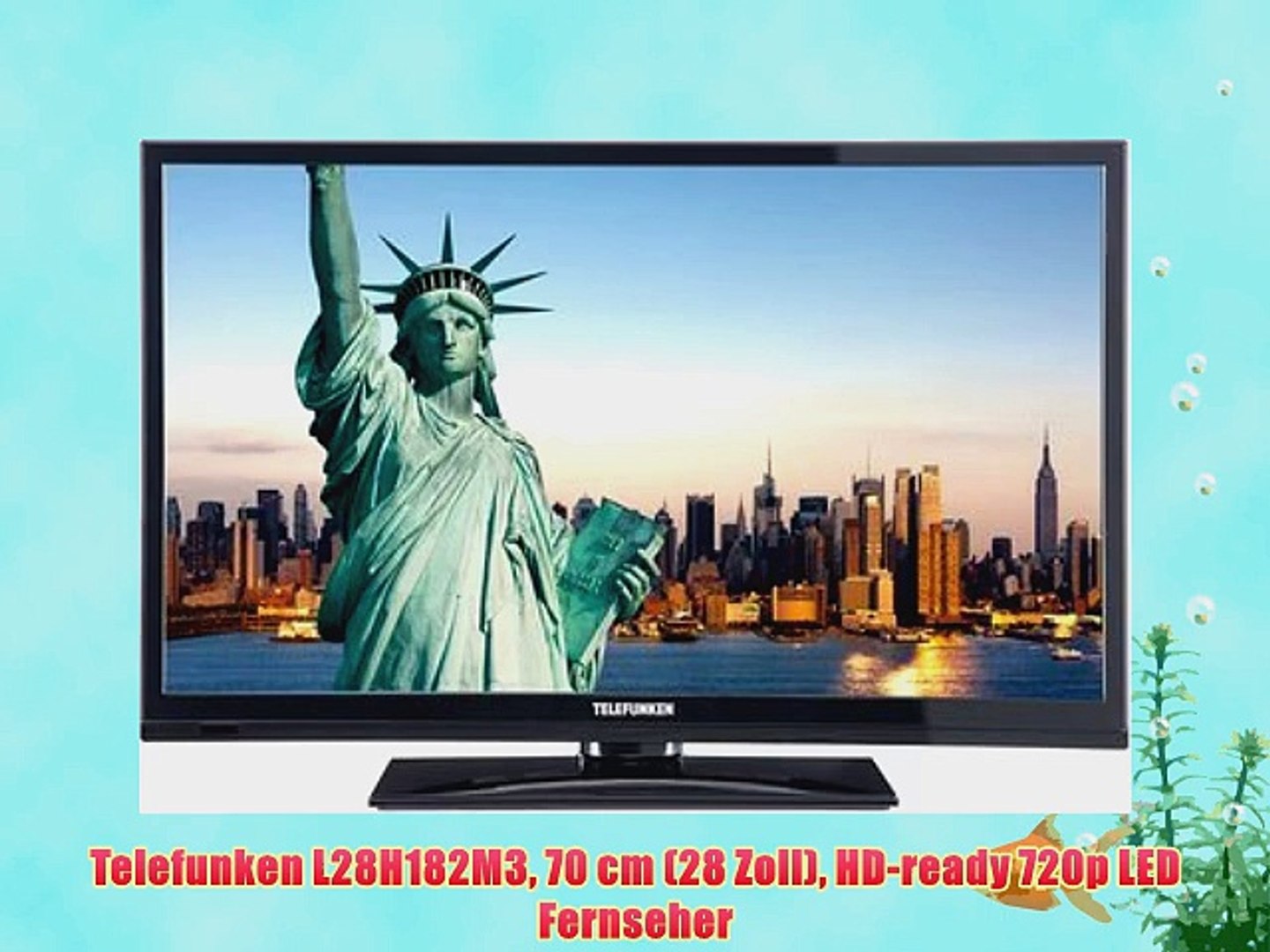 Telefunken L28H182M3 70 cm (28 Zoll) HD-ready 720p LED Fernseher - video  Dailymotion