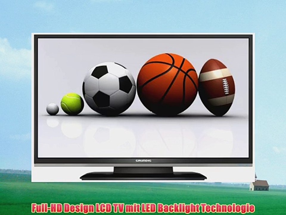 Grundig 32 VLE 5324 BG 813 cm (32 Zoll) LED-Backlight-Fernseher (Full HD 200 Hz PPR DVB-C/-T/-S2