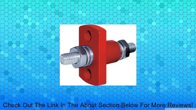 Blue Sea Systems 2204 Red Terminal Feed through Connector Review