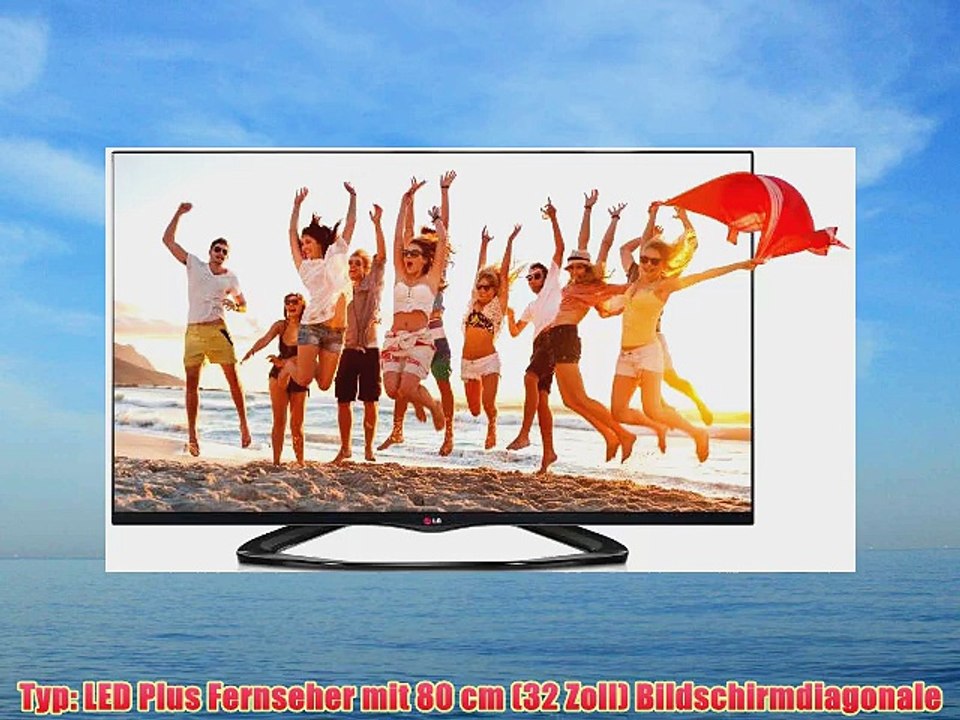 LG 32LA6608 80 cm (32 Zoll) Cinema 3D LED-Backlight-Fernseher (Full HD 400Hz MCI WLAN DVB-T/C/S
