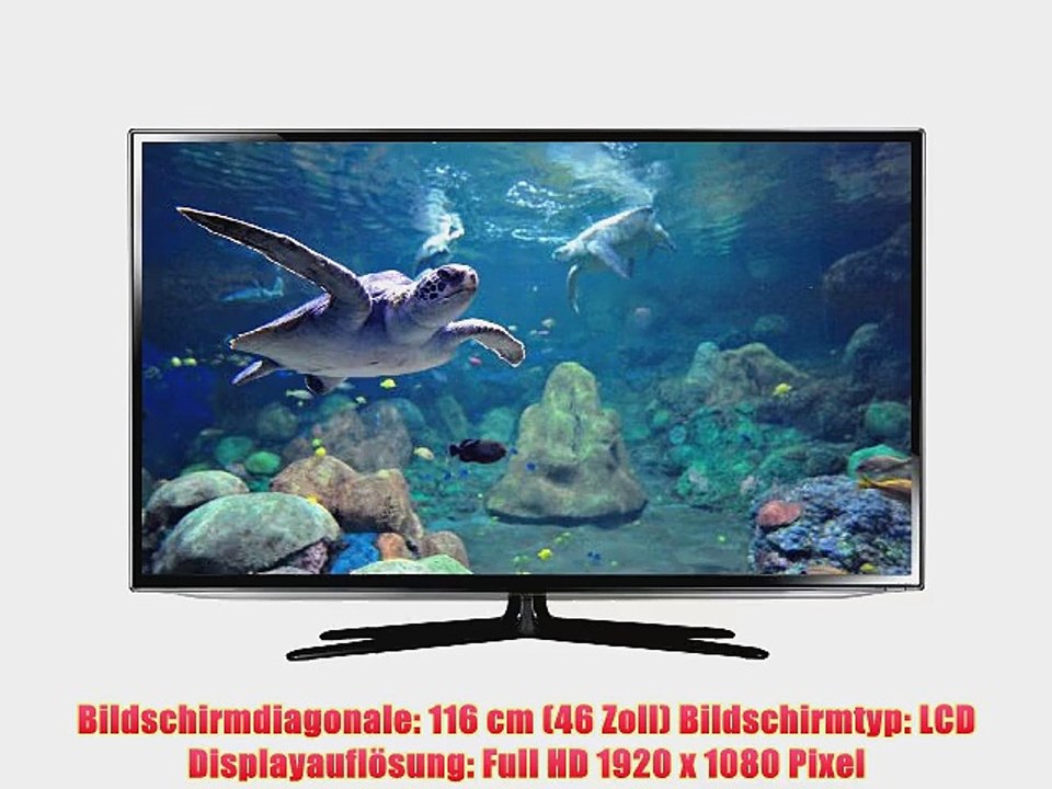 Samsung UE46ES6100 117 cm (46 Zoll) 3D LED-Backlight-Fernseher (Full-HD 200Hz CMR DVB-T/C Smart