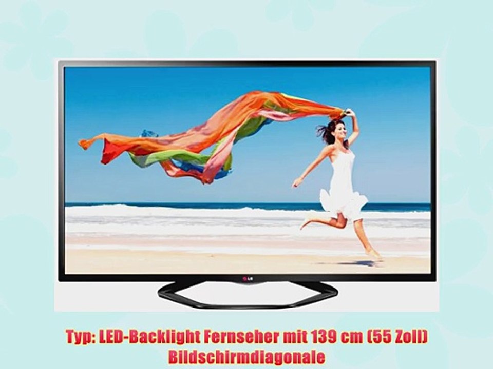 LG 55LN5758 139 cm (55 Zoll) LED-Backlight-Fernseher (Full HD 100Hz MCI WLAN DVB-T/C/S Smart