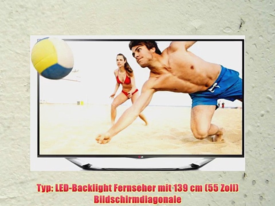 LG 55LA6918 139 cm (55 Zoll) Cinema 3D LED-Backlight-Fernseher EEK A  (Full HD 400Hz MCI WLAN
