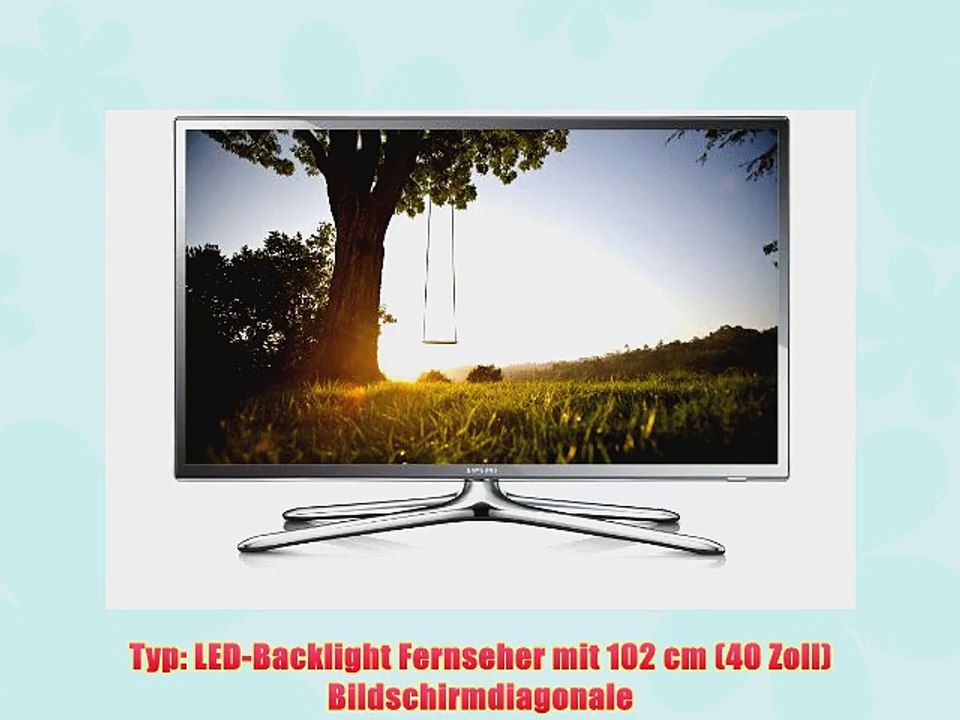 Samsung UE40F6270 101 cm (40 Zoll) LED-Backlight-Fernseher (Full HD 100Hz CMR DVB-T/C/S2 CI