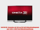 LG 55LM615S 140 cm (55 Zoll) Cinema 3D LED-Backlight-Fernseher (Full-HD 200Hz MCI DVB-T/C/S)