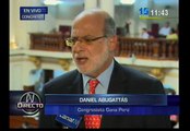 Daniel Abugattás: 'Hay que enfriar las relaciones comerciales con Chile'
