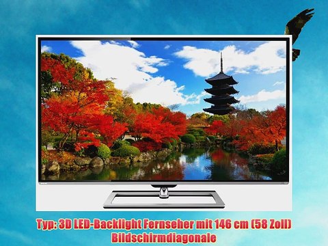 Toshiba 58L7363DG 146 cm (58 Zoll) 3D LED-Backlight-Fernseher (Full-HD 200Hz AMR DVB-T/-C/-S