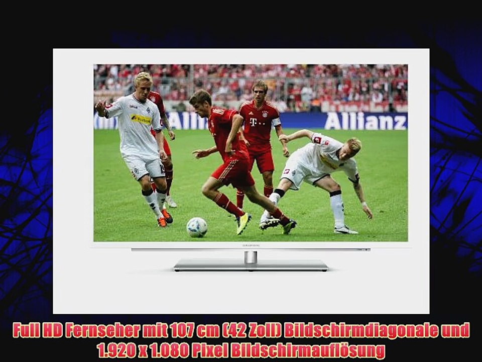 Grundig 42 VLE 9270 WL 107 cm (42 Zoll) 3D LED-Backlight-Fernseher (Full-HD 400 Hz PPR DVB-T/C/S2