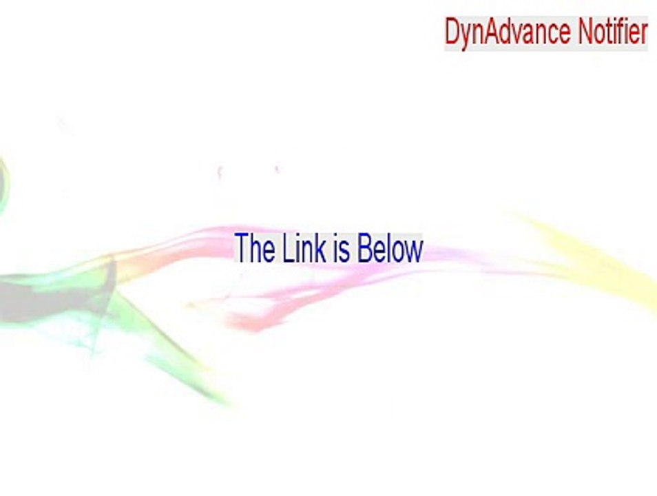 DynAdvance Notifier Keygen [Free Download]